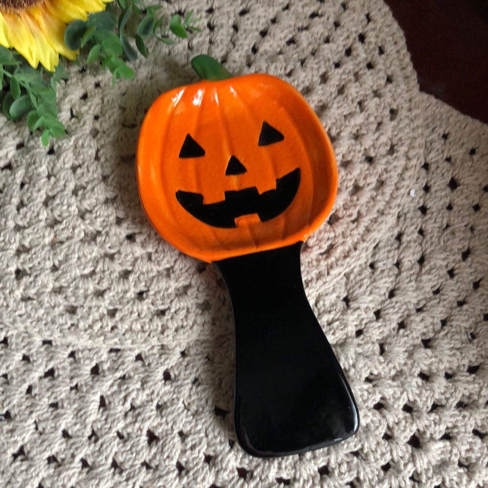 Halloween Pumpkin Spoon Rest